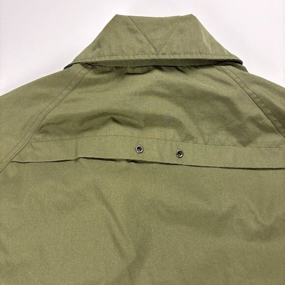 VTG Trophy Club Womens Hunting Jacket Green Sz XL Barn Flannel Lined Cargo Coat - Picture 9 of 11